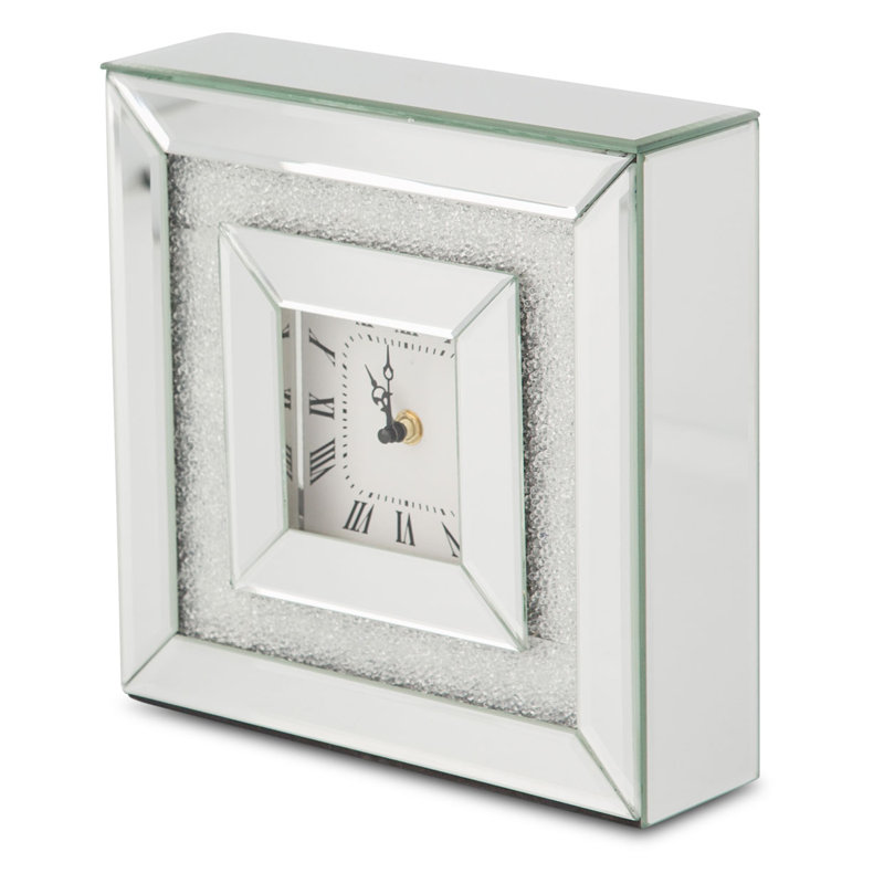 Montreal Scandinavian Roman Numeral Electric Tabletop Clock in