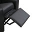 Fauteuil inclinable pour enfants, PVC noir