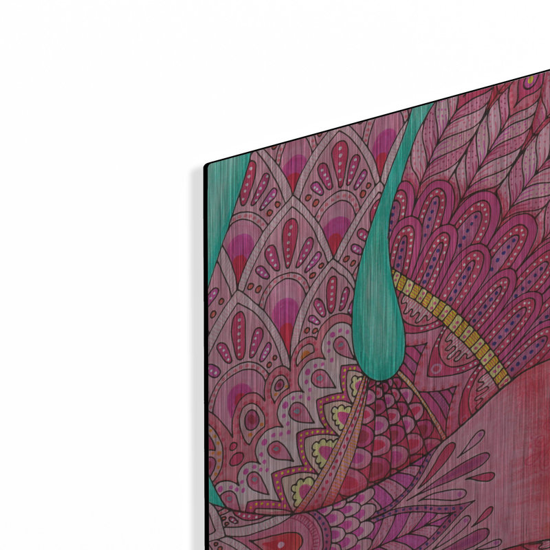 Bayou Breeze «Tropical Paradise 33» par Hello Angel, art mural en métal, H 24 po x l 24 po