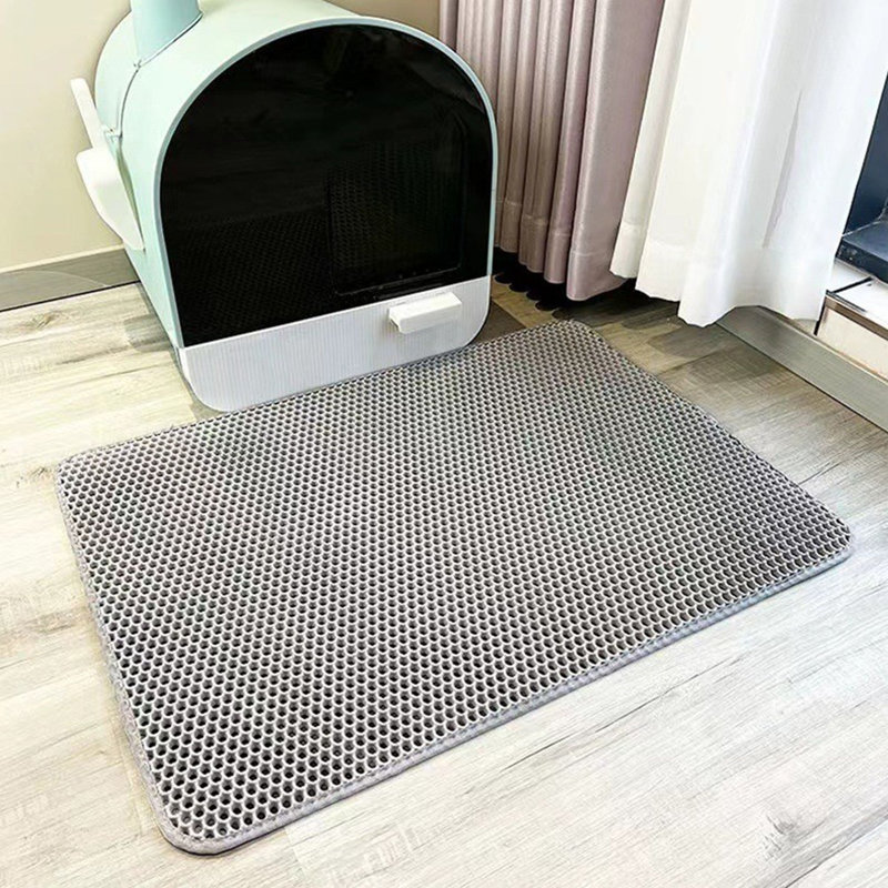 Tapis imperméable antidérapant pour litière pour chat