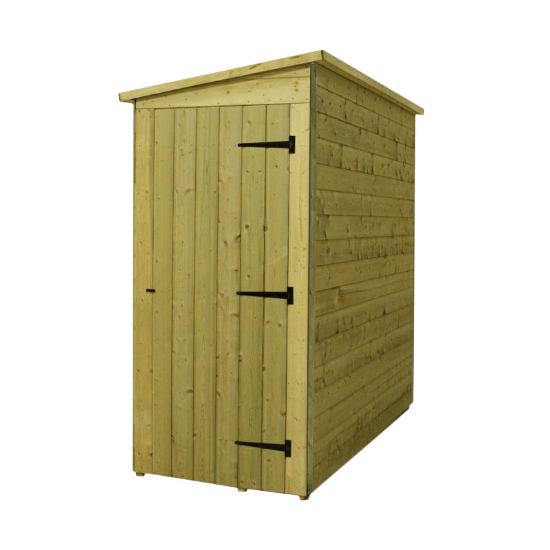 Shiplap Pent Wooden Shed, 3ft. W x 10ft. D