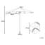 Amplas 270cm Market Parasol-49609103