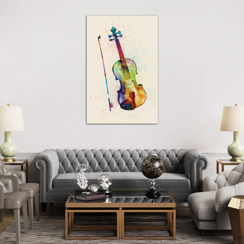 Violin by Michael Tompsett - Wrapped Canvas Print, 66.04 cm H x 45.72 cm W x 1.91 cm D