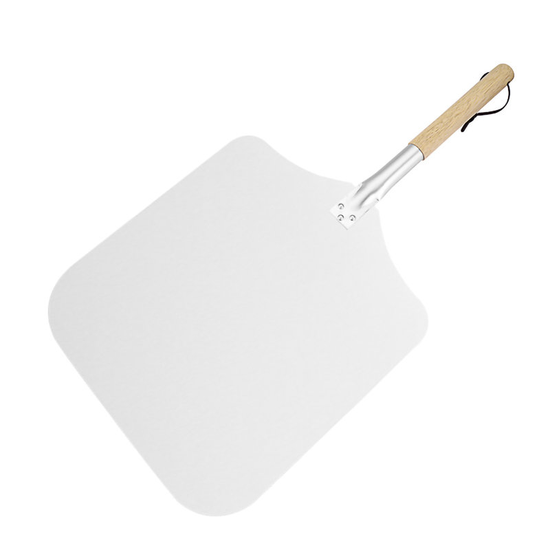 FixtureDisplays Stainless Steel 14'' Pizza Peel