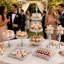7 présentoirs à gâteau 7 pièces - Présentoir de table à dessert avec plateaux pour mariage, anniversaire et fêtes