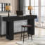 Console 63 po pour la maison de campagne, vestibule et vestibule avec rangement