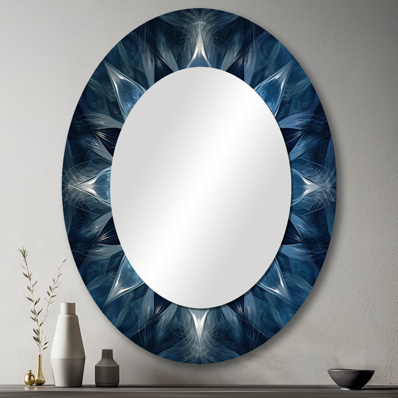 Natarsha - Abstract Metal Mirror, 43" x 33"