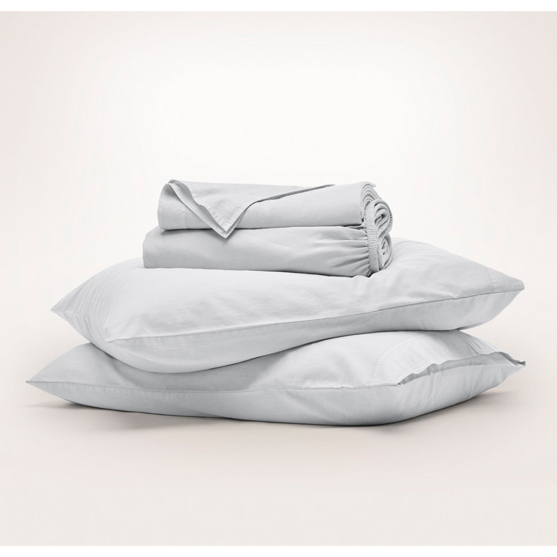 Signature Vintage Washed Sheet Set, California King, Vintage Sky