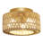 Rattan Semi Flush Mount-1348352667