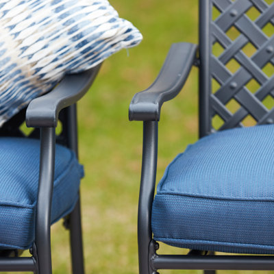 Rusi Patio Dining Armchair with Cushion