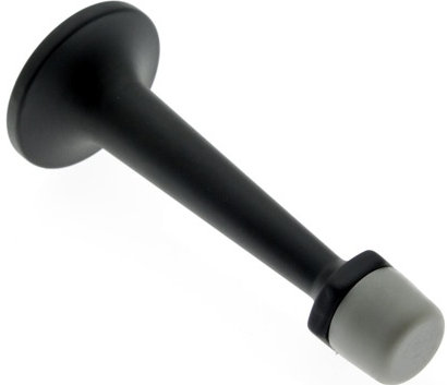 Solid Brass Baseboard Stop, Oil-Rubbed Bronze