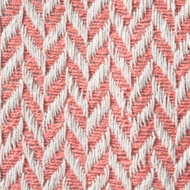 Dll Hand Woven Throw Blanket, Blush Pink