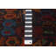 Tapis bleu foncé Saim Rare War 3 pi 11 po x 6 pi 7 po
