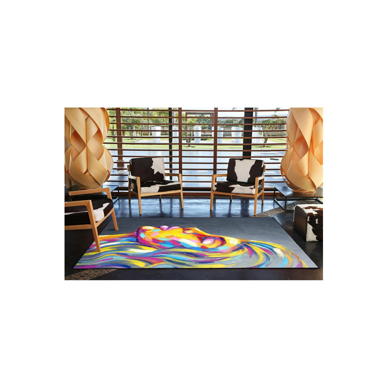 Tapis à motif tissé Profile Pose, Tapis de couloir 3 pi 3 po x 6 pi 7 po inclus
