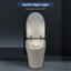 Toilette intelligente à siège chauffant