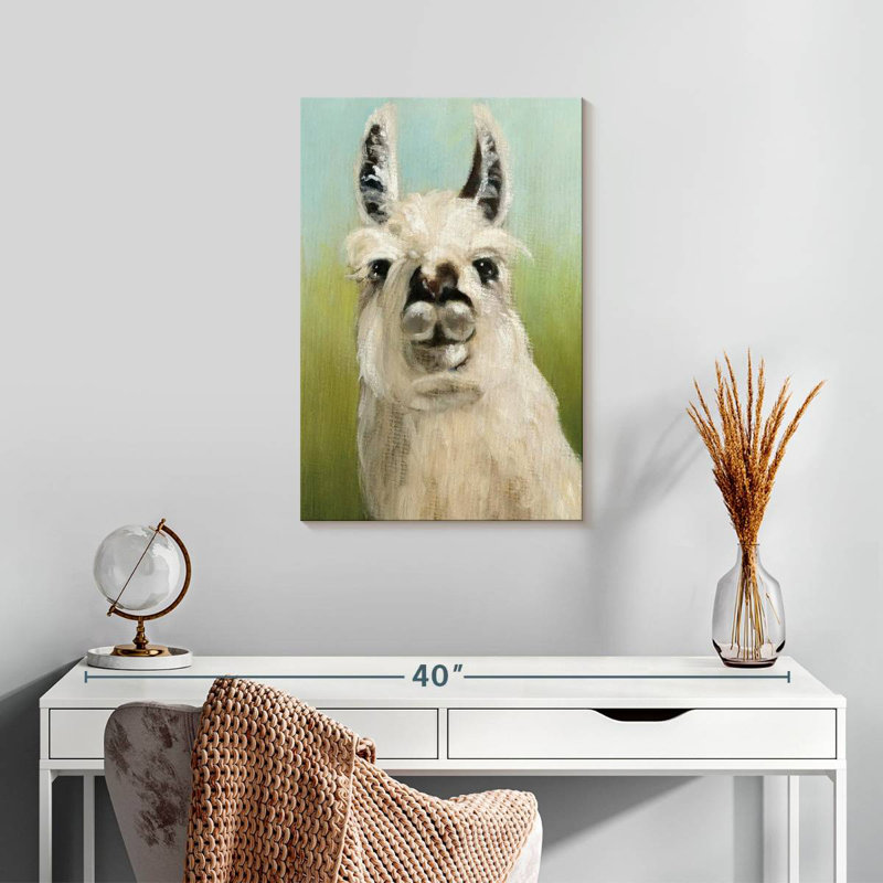 Brampt Who's Your Llama, 24" H x 16" W