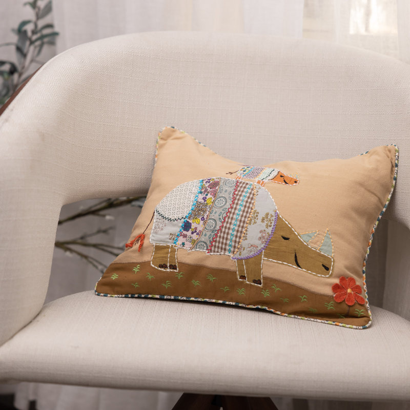 Rhino Rectangular Pillow Cover & Insert
