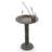 Aluminum Sculptural Birdbath