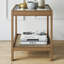 Table de bout en verre avec rangement-1428963002