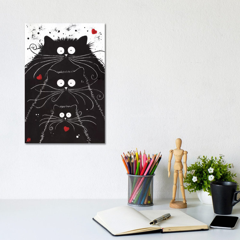 « Purramid » par Kim Haskins-reproduction d’art, H 12 po x l 8 po x P 0,75 po, Toile tendue, Aucun mat