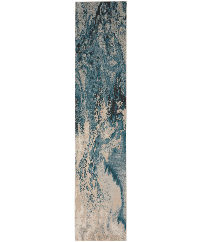Odelia Abstract Indoor Rug, Runner 2'2" x 10'
