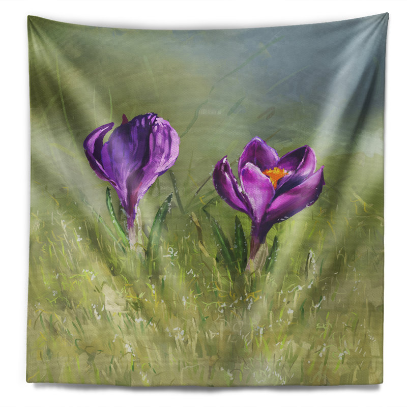 Polyester Tapestry, 50" H x 60" W
