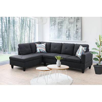 Upholstered L-Shaped Sectional