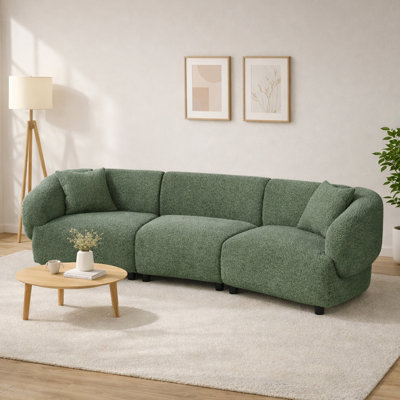 Canapé courbé 98,5 po Mareno