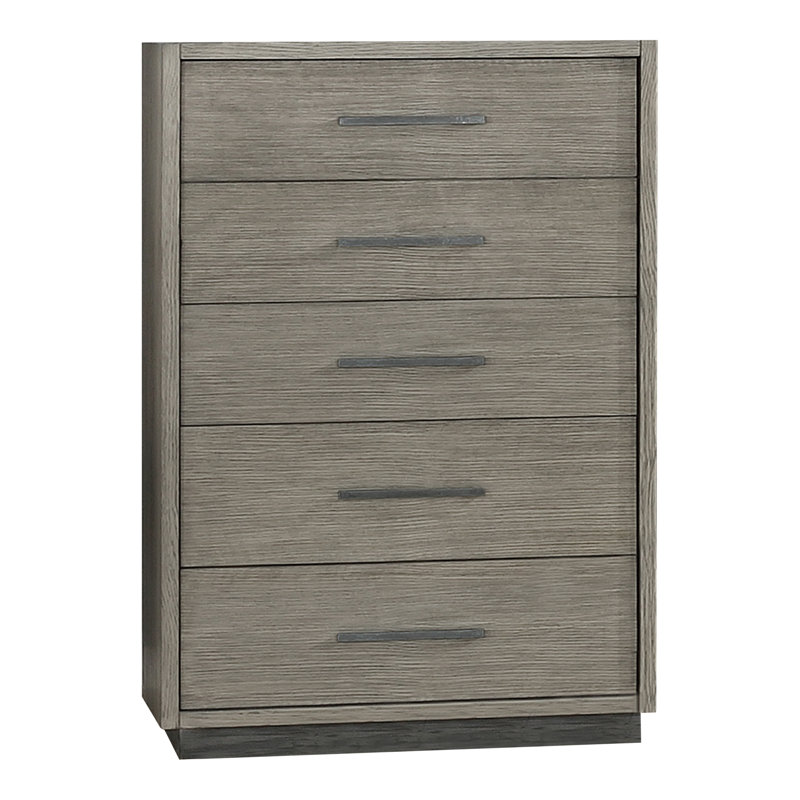 Ensemble de chambre à coucher avec commode 3 pièces Ventura, Grand