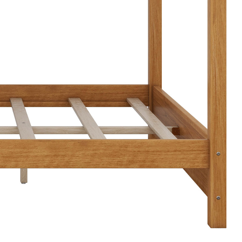 Lit superposé grand sur grand avec garde-corps et échelle encastrée, lit superposé en bois pour les adolescents et les adultes, aucun sommier nécessaire