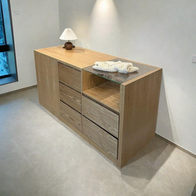 Log Style Display Cabinets