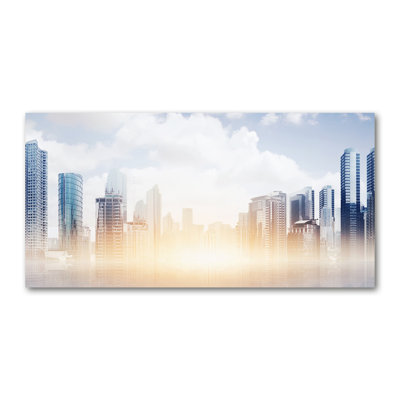 Skyscrapers - Wrapped Canvas Print
