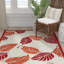 Tapis intérieur / extérieur beige / rouge / terre cuite Westerly-19070950-130775259