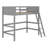 Wood Loft Bed With Ladder-2172207