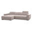 Jafiya 4 Seater Velvet Sofa Bed-898216731-898216726