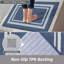 Tapis de cuisine Caylon avec envers antidérapant, tapis de cuisine 2 pièces super absorbants et lavables à la machine - Tapis résistant à la saleté pour la cuisine, la salle de lavage et l'entrée