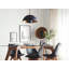 Monson 1 - Light Black Dome Pendant