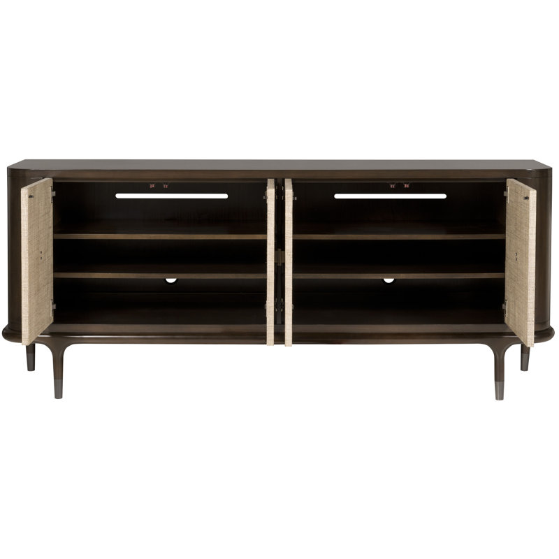 Pierson Solid Wood TV Stand, Havana