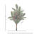 24" Plastic Northern Rockies Pine/Cone Spray
