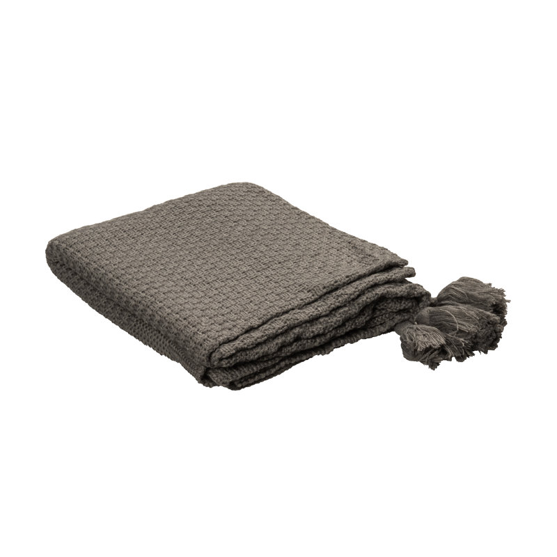 Jeté Cozy # 8, Gris
