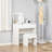 Asthon Dressing Table with Mirror-834301603