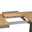 Ensemble de table à tréteaux Keswick pour 6 personnes avec 4 chaises latérales, 1 banc et 1 desserte