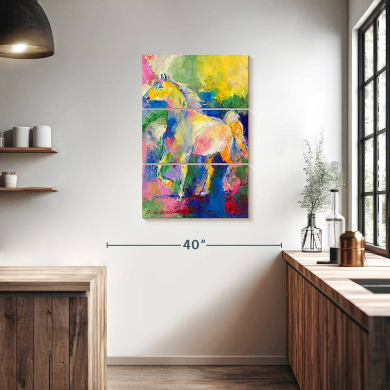 Kelan Unicorn, peinture, H 38 po x l 24 po