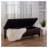 Versatile Storage Ottoman Bench With Soft-Closing Lid, High-Weight Capacity, Button-Tufted Design, And Multi-Room Functionality.