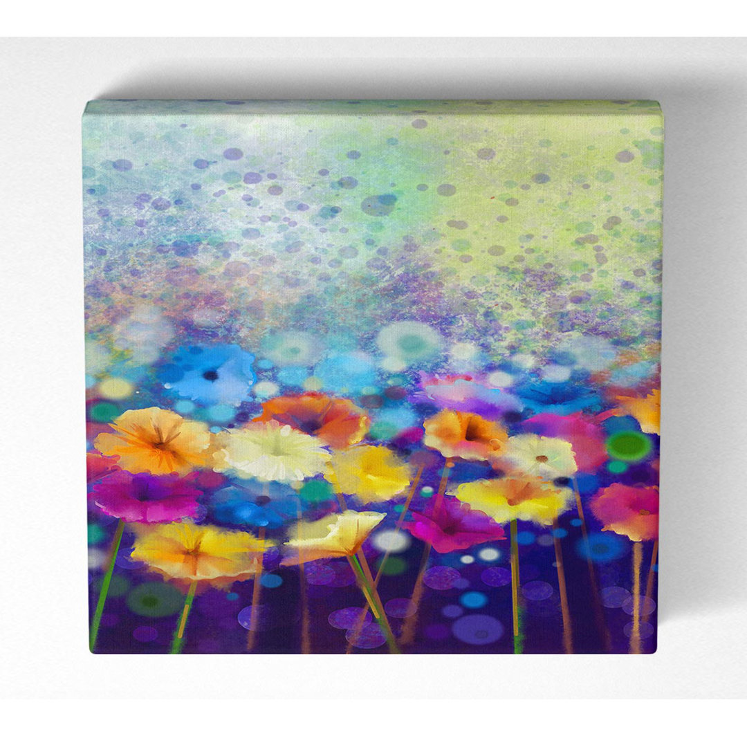 Eye Of The Petals - Kunstdrucke auf Leinwand - Wrapped Canvas