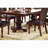 Shadae 8 - Person Solid Wood Dining Set with Rectangle Table w Leaf 2x Arm Chairs And 6x Side Chairs,Rubberwood  Dining Table Set