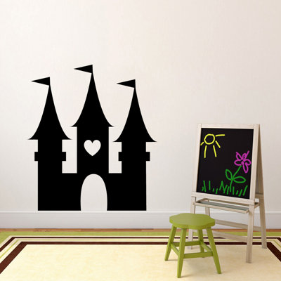 Décalcomanie murale castle princess