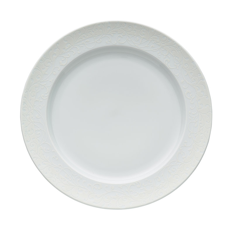 Assiette plate Oneida, H 3 po x l 11 po x P 11 po