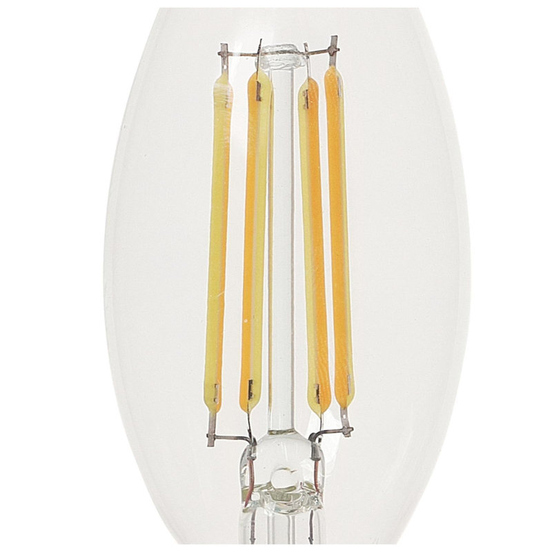 Clear Dimmable LED Candelabra Bulbs, 6-Pack, 2700K