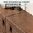 22.8"W MCM Solid Wood Nightstand with 2 Drawers-Set of 2-1172802158-1171039298-1159299744